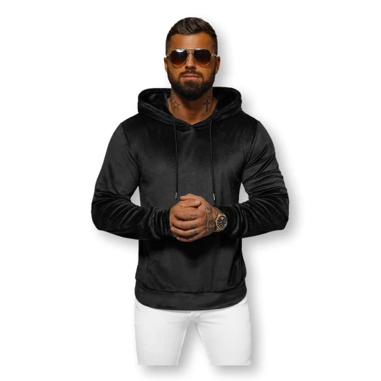 VYRIŠKAs VELIŪRINIS MEGZTINIS SU GOBTUVU JS/8B1170/3