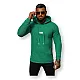 Men's green hooded jumper Merk O/TB2216