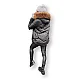 Women's black winter jacket Doran TY4082
