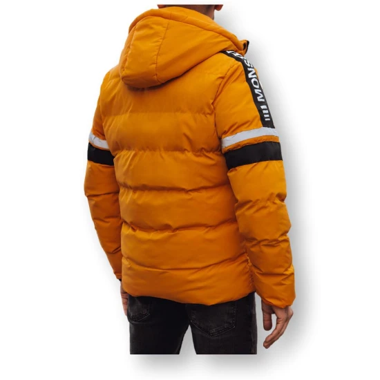 Vyriška geltona žieminė striukė Race TX4568