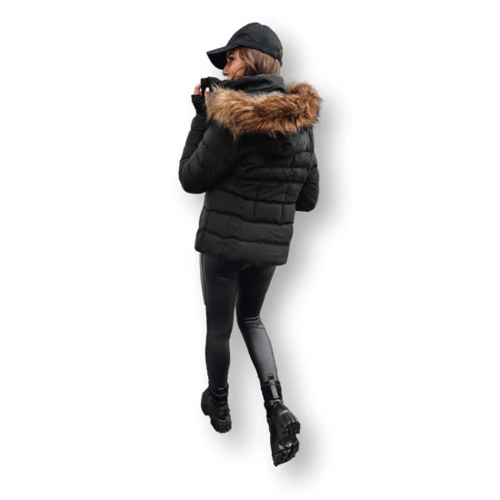 Moteriška juoda žieminė striukė Paloma TY4040