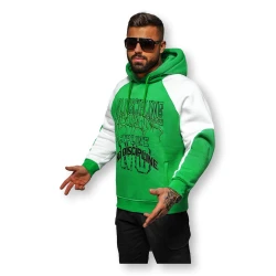 Vyriškas žalias džemperis No Discipline