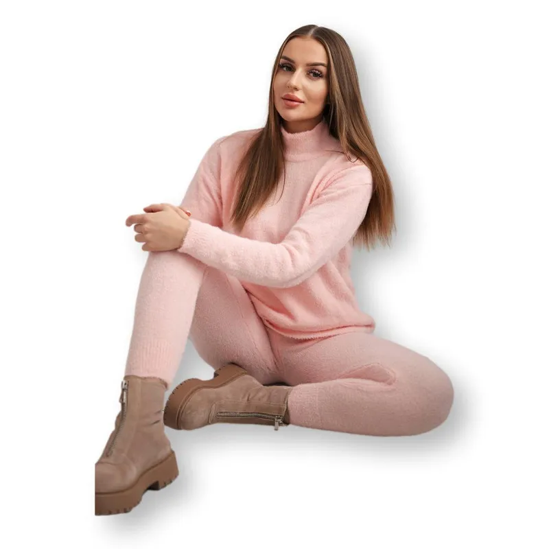 Women's beige set Minky 21147