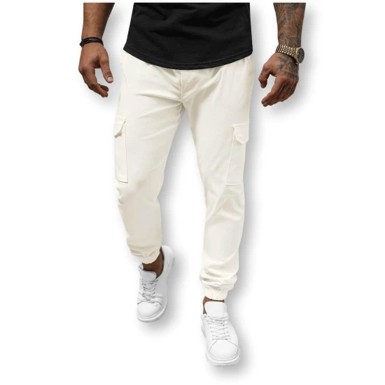 Vyriški gelsvi jogeriai Ecru O/P4051