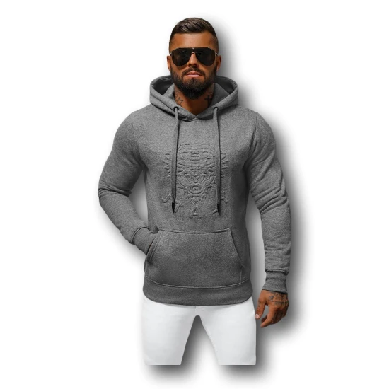 Vyriškas pilkas džemperis Luke NB/MF2012