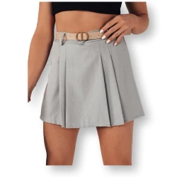 Moteriškas pilkas sijonas - šortai Miracle