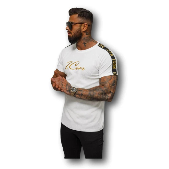 Vyriški balti marškinėliai Icone O/T7579