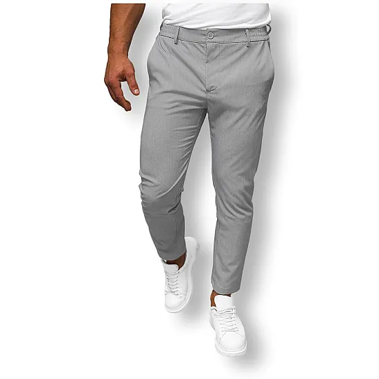 Men's grey trousers Barber O/1411SP
