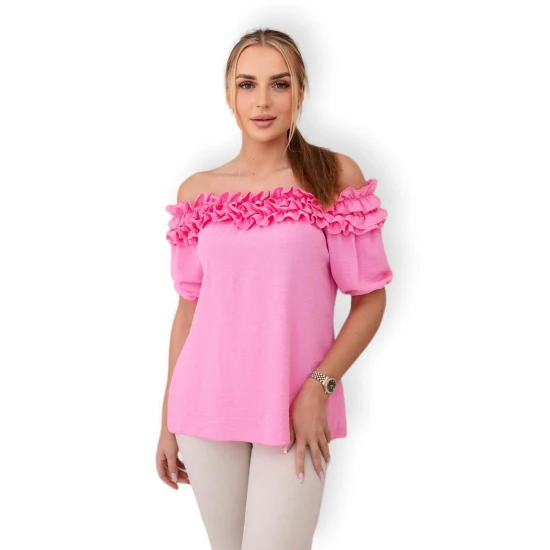 Moteriška šviesiai rožinė palaidinė Lorena 28906