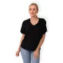 Women's black t-shirt Korin