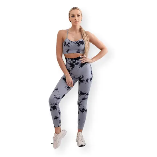 Moteriškas pilkas komplektas Fitness 29314