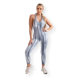 Moteriškas pilkas kombinezonas Slimy