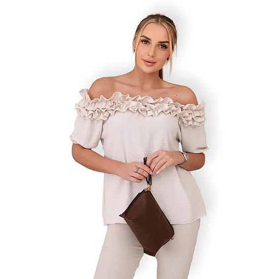 Moteriška smėlinė palaidinė Lorena 28903