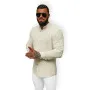 Men's beige shirt Litor