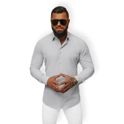 Vyriški pilki marškiniai Garone