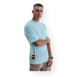 Vyriški mėtiniai marškinėliai Wild