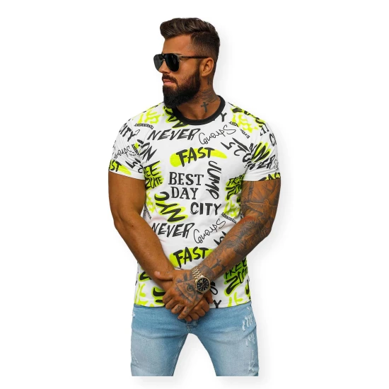 Vyriški marškinėliai su spauda Fast JS/8T1210/1