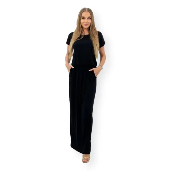 Juoda suknelė Linda 24956