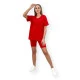 Moteriškas raudonas komplektas Korina
