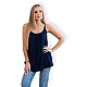 Women's dark blue blouse Siluet 29384