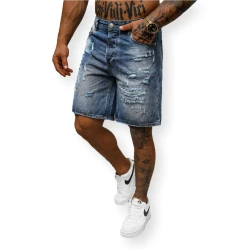 Vyriški džinsiniai šortai Kornel