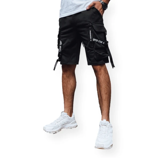 Vyriški juodi šortai Bisel SX2404