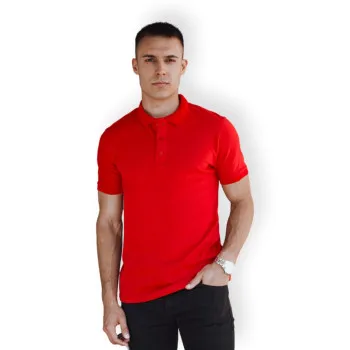 Men's red polo shirt Metrol