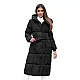 Melns ziemas mētelis Marisol JS/5M3227/392Z