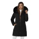 Moteriška juodos spalvos paltas Stel