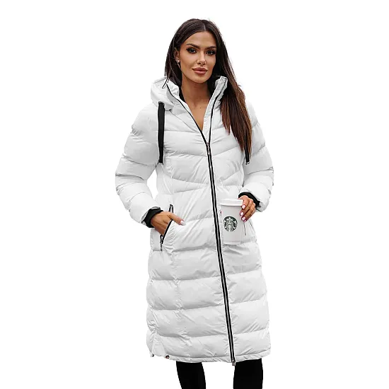 White jacket Keima JS/M736/281Z