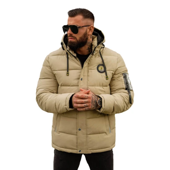 Vyriška ruda žieminė striukė Lorenco JS/57M7503/62Z