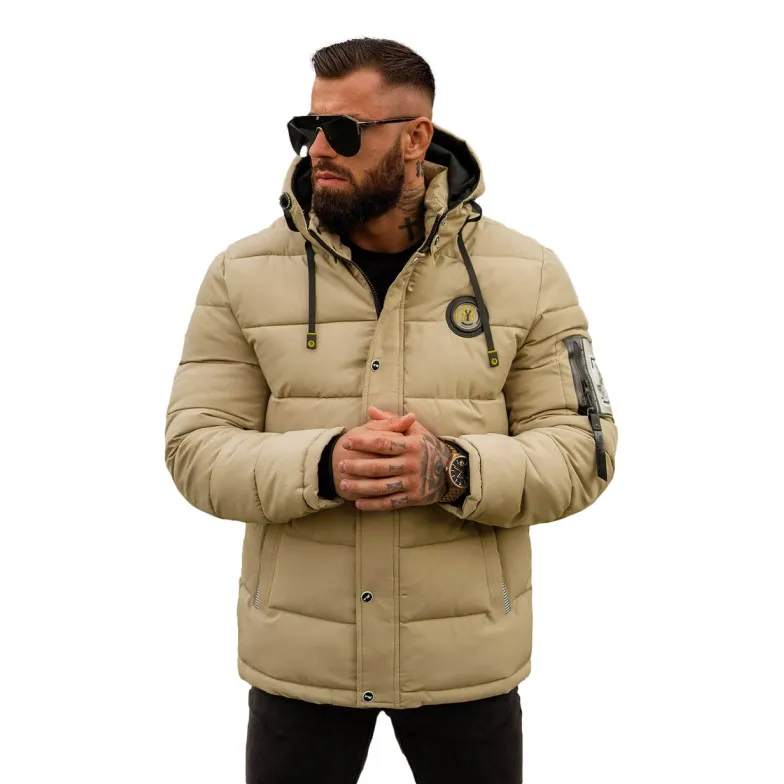 Vyriška ruda žieminė striukė Lorenco JS/57M7503/62Z