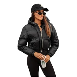 Juoda žieminė moteriška striukė Jenner