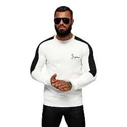 Men's white jumper Janper