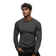 Vyriški tamsiai pilkos spalvos marškinėliai ilgomis rankovėmis Jamat