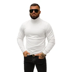 Baltas vyriškas megztinis Minol