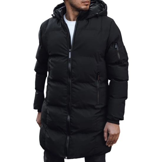 Juoda vyriška žieminė striukė Alex TX4923