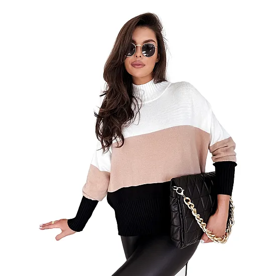 Women's brown cardigan Serin MY1980