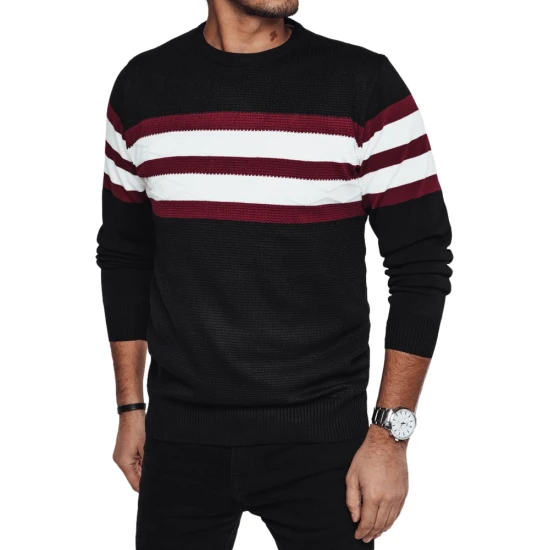 Vyriškas juodas megztinis Firol WX2247