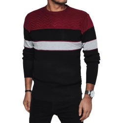 Vyriškas juodas megztinis Ovin