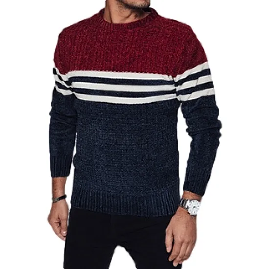 Men's navy blue jumper Tonum WX2229