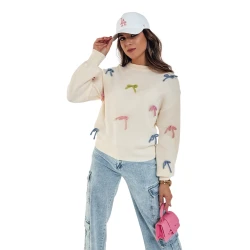 Moteriškas rusvas megztinis Tula