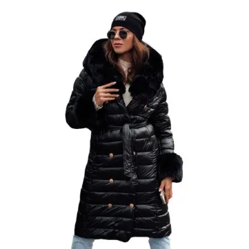 Płaszcz damski z aksamitnymi guzikami Karum JS/5M3160/392