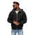 Black hooded jacket Kemir