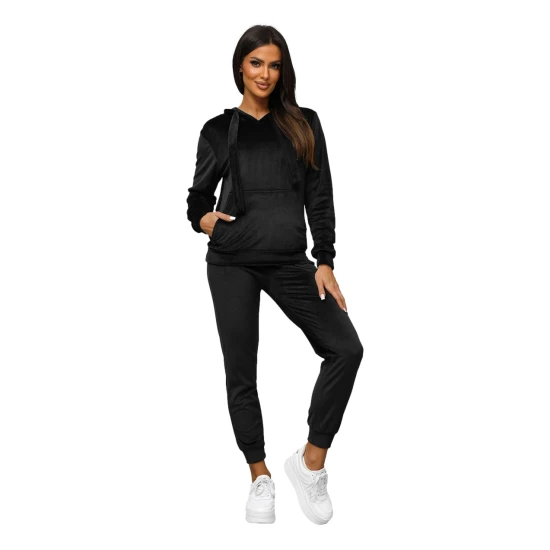 Moteriškas juodas veliūrinis komplektas Merlin JS/35C1612/3