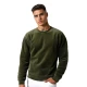 Vyriškas velūrinis žalios spalvos džemperis Drain JS/8B1166/29