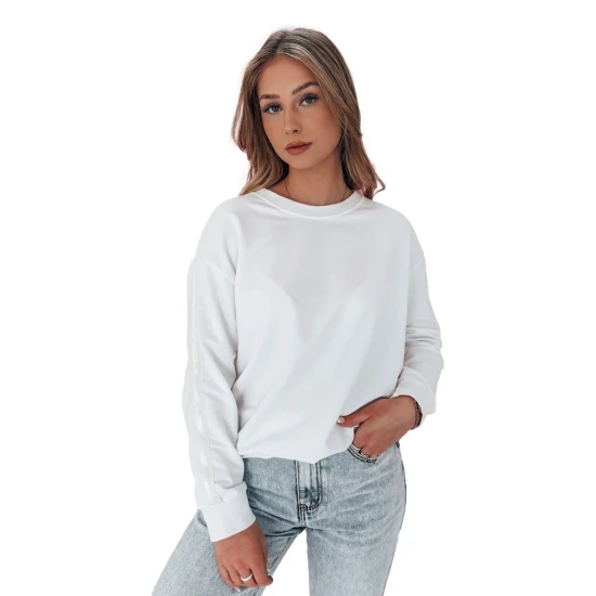 Moteriškas baltas džemperis Mia BY1372