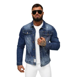 Šviesiai mėlyna džinsinė striukė Onil