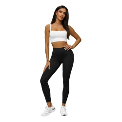 Moteriškos juodos spalvos kelnės Rubin