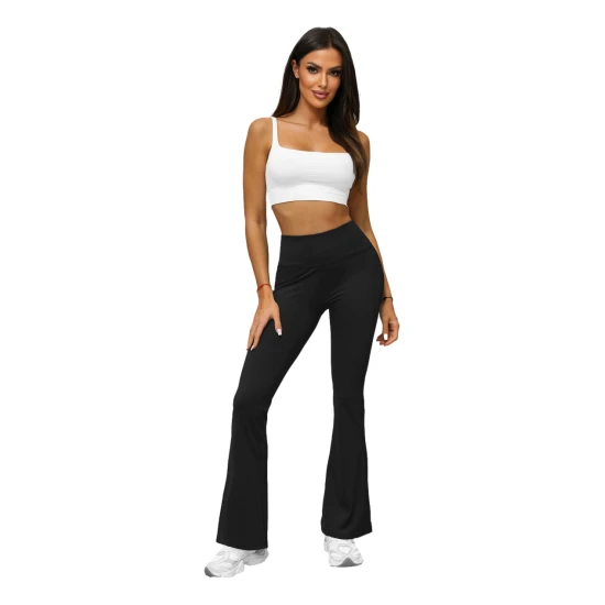 Moteriškos laisvalaikio juodos kelnės Alin JS/17K588/3